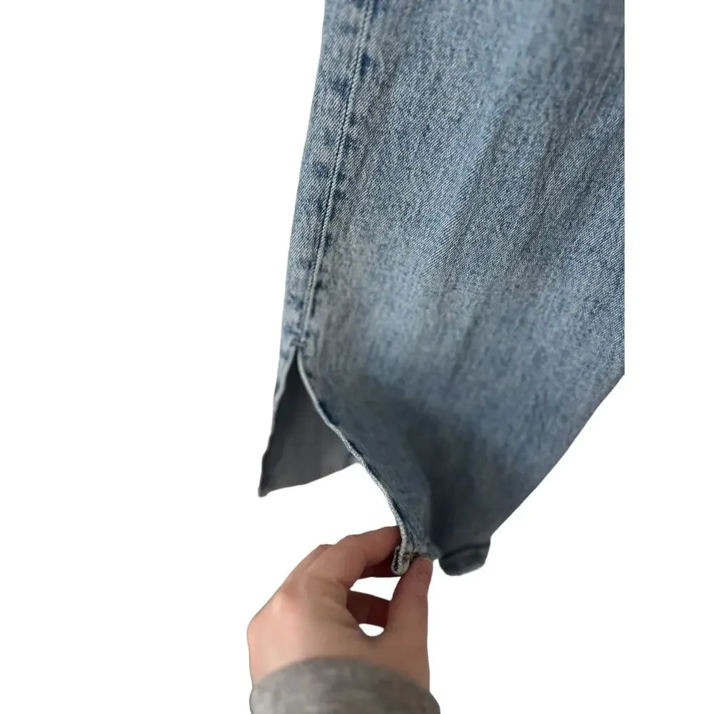 Abercrombie and Fitch The 90s Straight Ultra High Rise Jeans Size 18 / 34 Short